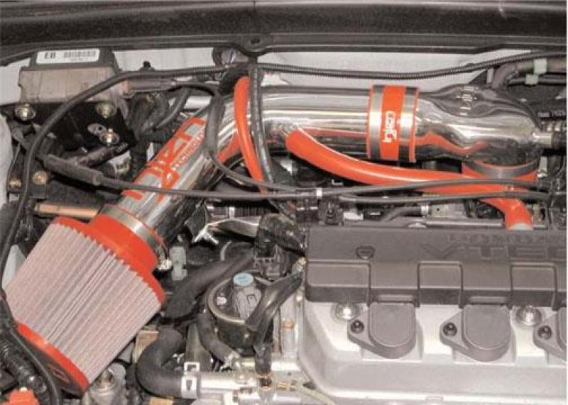 Injen Polished IS Short Ram Cold Air Intake System For 01-05 Civic Dx Lx Ex Hx - IS1565P
