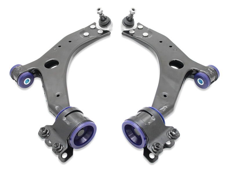 Superpro 05-11 Ford Focus LS/LT/LV Volvo S40/V50 and C70/21mm Front Lower Control Arm Assembly Kit