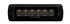 Hella Universal Black Magic 6 L.E.D. Flush Mount Mini Light Bar - Flood Beam