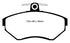 EBC 97-02 Volkswagen Cabriolet 2.0 Yellowstuff Front Brake Pads