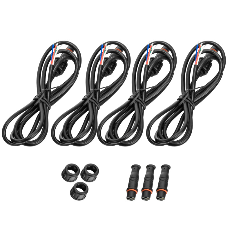 ORACLE Lighting High Powered LED Headlights 7in (Black Bezel) - ColorSHIFT w/BC1 Controller 5769-335
