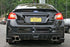 Rally Armor 15-21 Subaru WRX/STI (Sedan ONLY) Red UR Mud Flap w/ White Logo