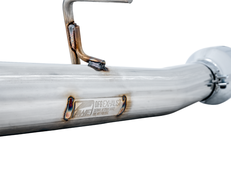 AWE Tuning 0FG Cat-Back Exhaust w/Diamond Black Tips For 2021 RAM 1500 TRX 3015-33005