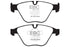 EBC 13+ BMW X1 2.0 Turbo (28i) Yellowstuff Front Brake Pads