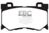 EBC 08-13 Infiniti FX50 5.0 Yellowstuff Front Brake Pads