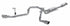 MBRP 3" Cat-Back 2.5" Dual Split Side, 2021+ Ford F150 2.7L/3.5L/5.0L, Aluminized Steel S5213AL