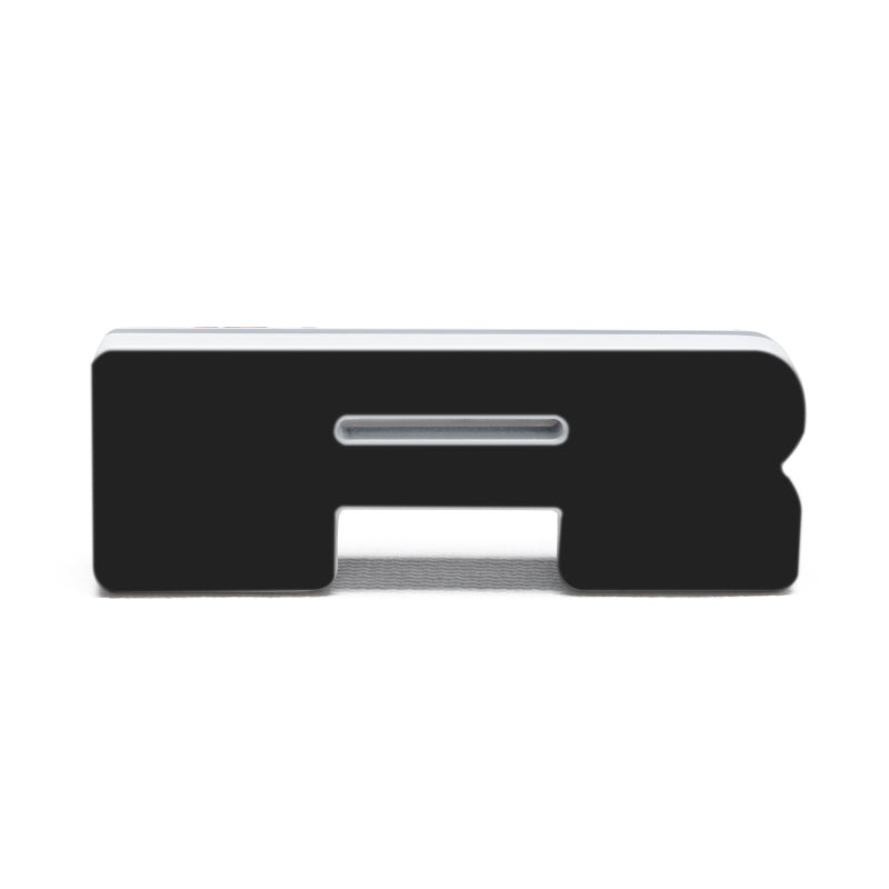 ORACLE Lighting Universal Illuminated White LED Letter Badges - Matte Black Surface Finish - R 3141-R-001