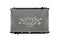 CSF 07-08 Nissan 350Z 3.5L OEM Plastic Radiator