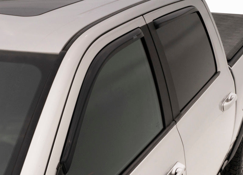 AVS 2018+ Volkswagen Atlas Ventvisor Front & Rear Window Deflectors 4pc - Smoke