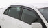 AVS 16-18 Kia Optima (Excl. Hybrid Models) Ventvisor Front & Rear Window Deflectors 4pc - Smoke