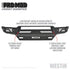 Westin 16-19 Chevy/GMC Silverado/Sierra 1500 Pro-Mod Front Bumper