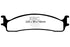 EBC 06-11 Dodge Ram 1500 Mega Cab 2WD Greenstuff Front Brake Pads