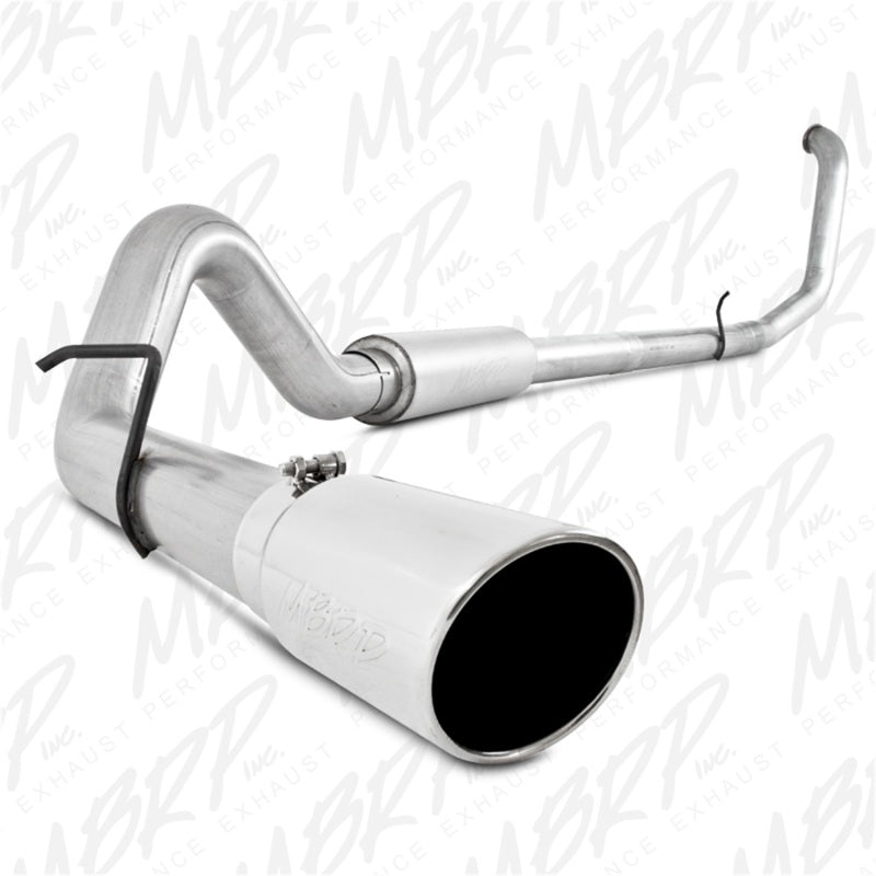 MBRP AL Single Side Exit 4" Turbo Back For 99-03 Ford F-250/350 7.3L PowerStroke S6200AL