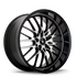 Konig Lace 17x7 10x100/114.3 ET40 Black/Machine Spoke