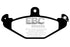 EBC 08+ Lotus 2-Eleven 1.8 Supercharged Greenstuff Rear Brake Pads
