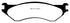 EBC 06-11 Dodge Ram 1500 Mega Cab 2WD Greenstuff Rear Brake Pads