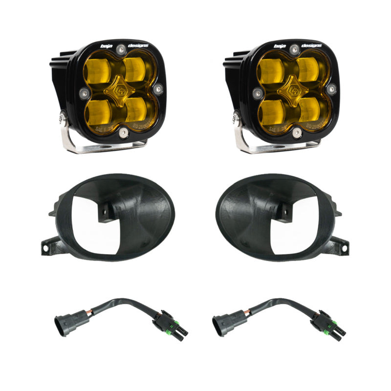 Baja Designs Squadron Amber Fog Pocket Light Kit Mercedes Sprinter 19-22 (1500/2500/3500) 447873