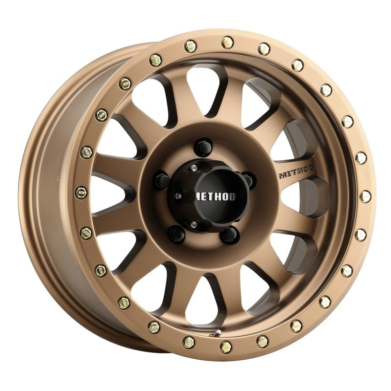 Method MR304 Double Standard 17x8.5 0mm Offset 5x5 94mm CB Method Bronze Wheel