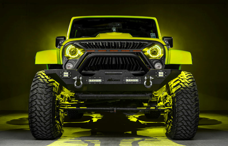 ORACLE Lighting Oculus 7" ColorSHIFT Bi-LED Projector Headlights for 07-18 Jeep Wrangler JK 5876-335