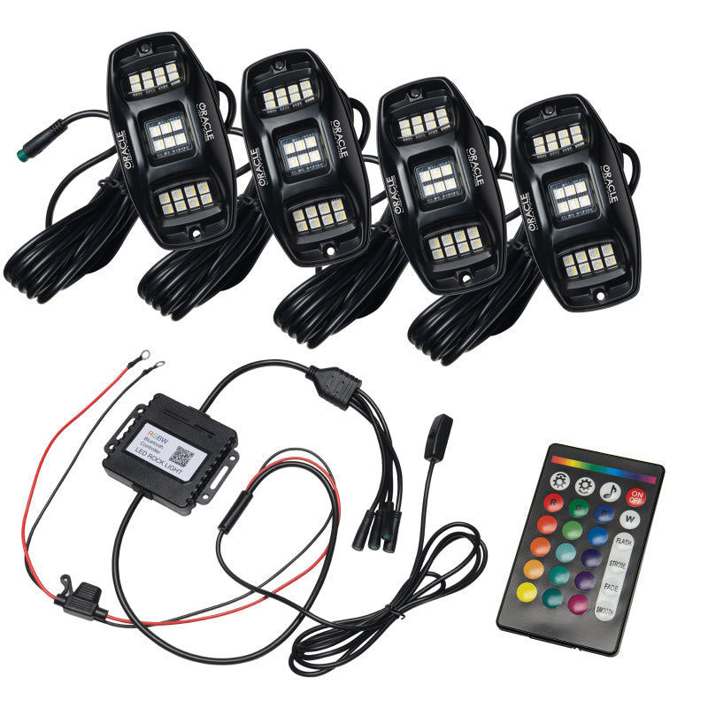 ORACLE Lighting ColorSHIFT RGB+W Underbody Wheel Well Rock Light Kit - 4 PCS 5895-339