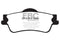 EBC 11+ Chevrolet Caprice 3.6 Redstuff Rear Brake Pads