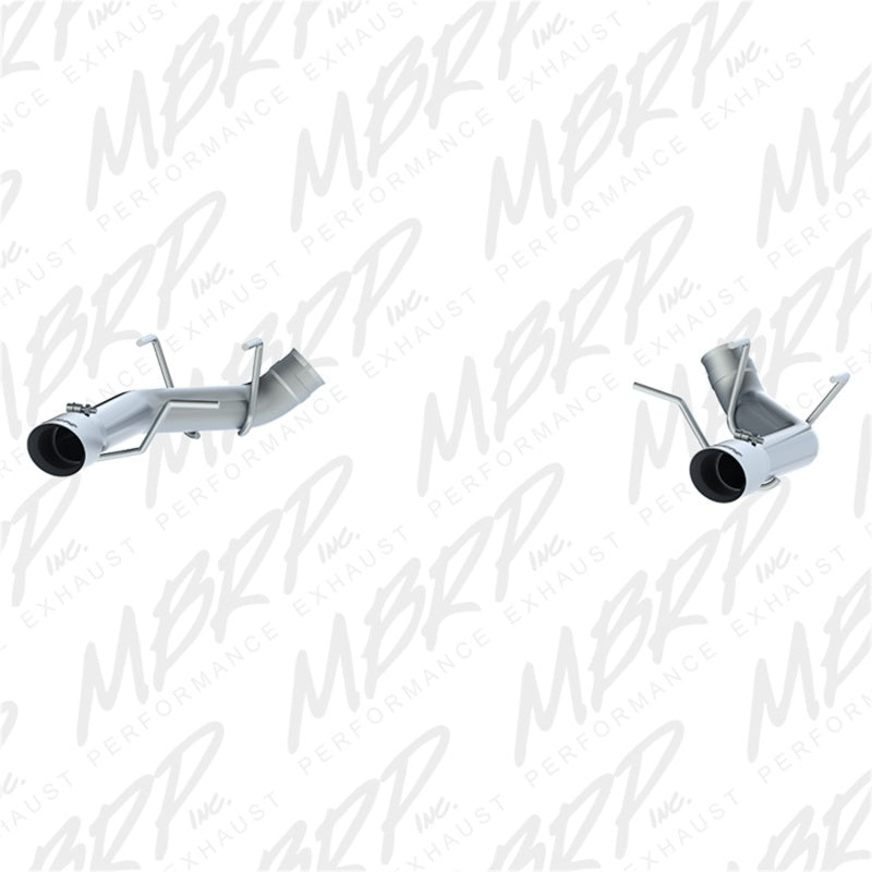 MBRP 5L V8 3" Dual Axle Back Muffler Delete For 11-14 Ford Mustang GT - S7203304