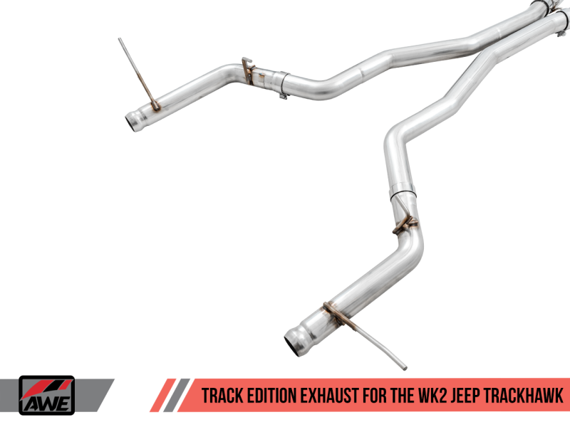 AWE Tuning Track Edition Exhaust Use w/Stock Tips for Jeep Grand Cherokee SRT/Trackhawk 3020-31023