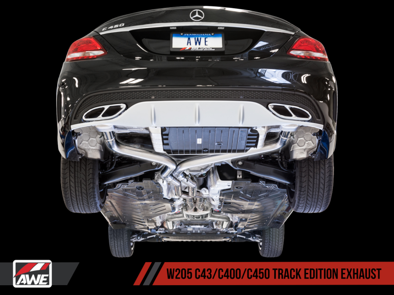 AWE Tuning Track Edition Exhaust for Mercedes-Benz W205 C450 AMG / C400 3020-31016