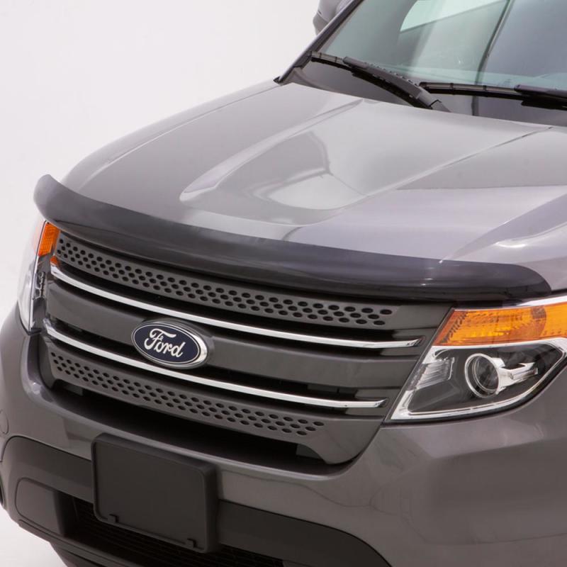 AVS 18-19 Ford Expedition Bugflector II Hood Shield - Smoke