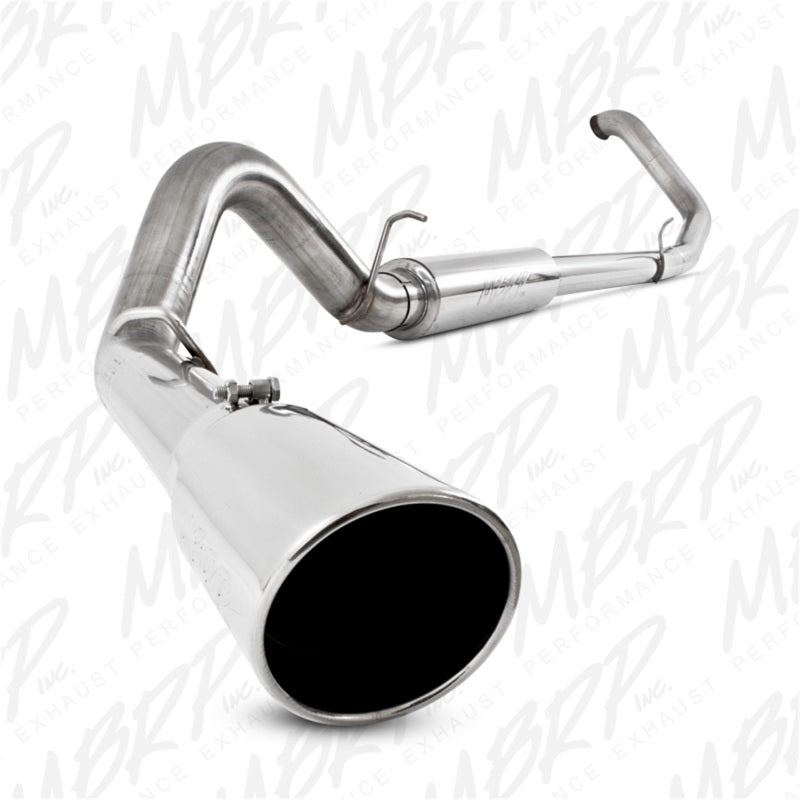 MBRP 4" Turbo Back Single Side Exit T409 Exhaust For 99-03 Ford Excursion 7.3L S6204409