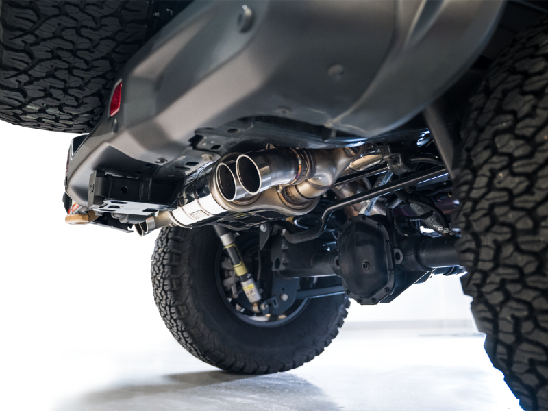 AWE Tuning Switchpath Cat-Back Exhaust- Quad BashGuards for 21+ Wrangler 392 3025-41392