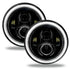 ORACLE Lighting High Powered LED Headlights 7in (Black Bezel) - White 5769-001