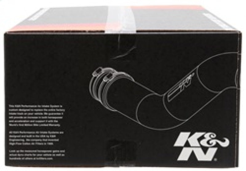 K&N 69 Series Typhoon Short Ram Cold Air Intake - High-flow for 02-06 Lancer L4-2.0L 69-6540TB