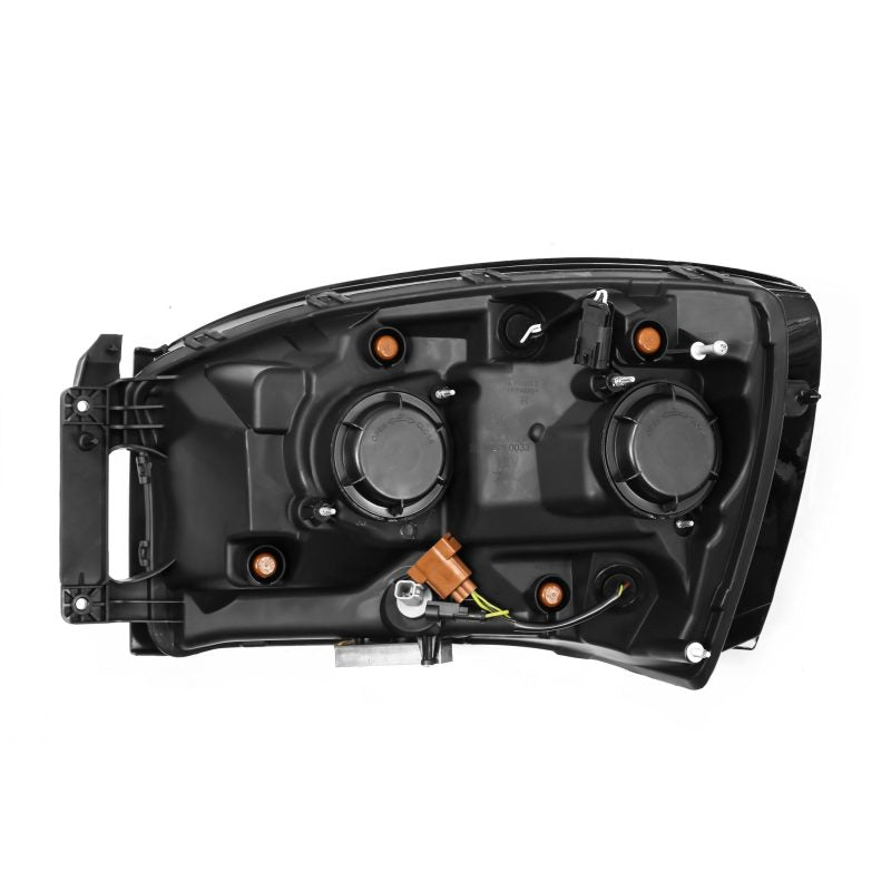 AlphaRex NOVA LED Projector Headlights Plank Style Black for 06-08 Dodge Ram 1500HD 880537