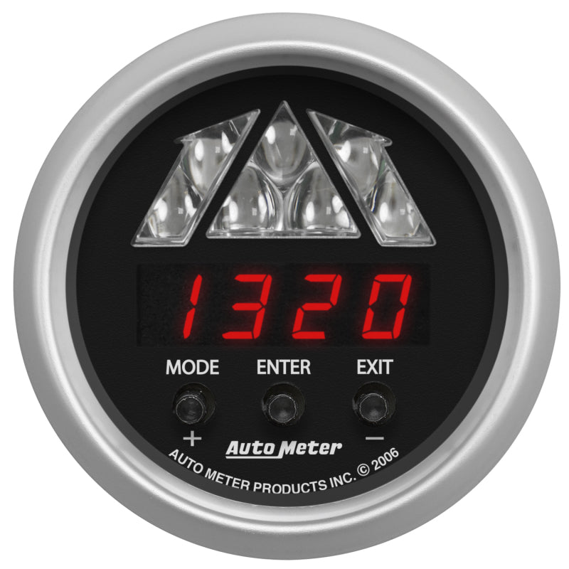 Autometer Sport-Comp 2-1/16" 0-16,000 RPM Digital Pro Shift Light Level 1 - 3387