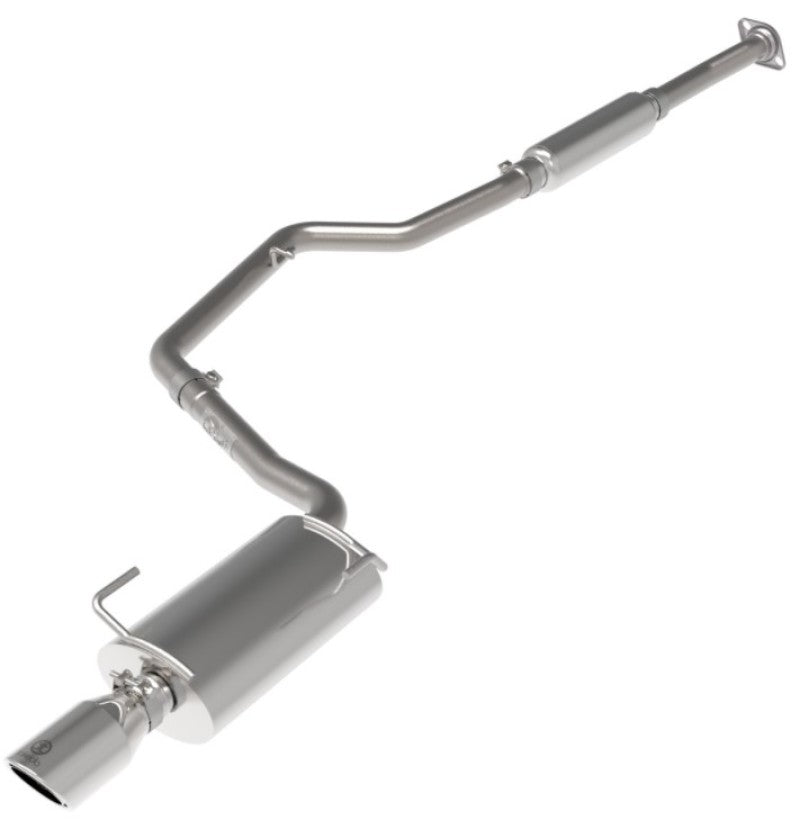 aFe POWER Takeda 12-16 Subaru Impreza 2.0L 2.5in 304SS CB Exhaust w/ Polished Tips