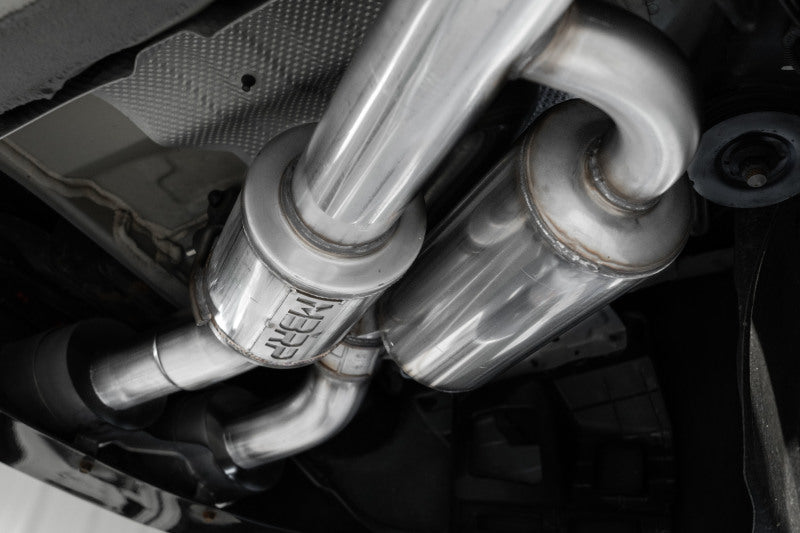 MBRP 2.5" Cat-Back 2022 Kia Stinger 3.3L T304 Dual Split Rear, Quad Outlet S4708304