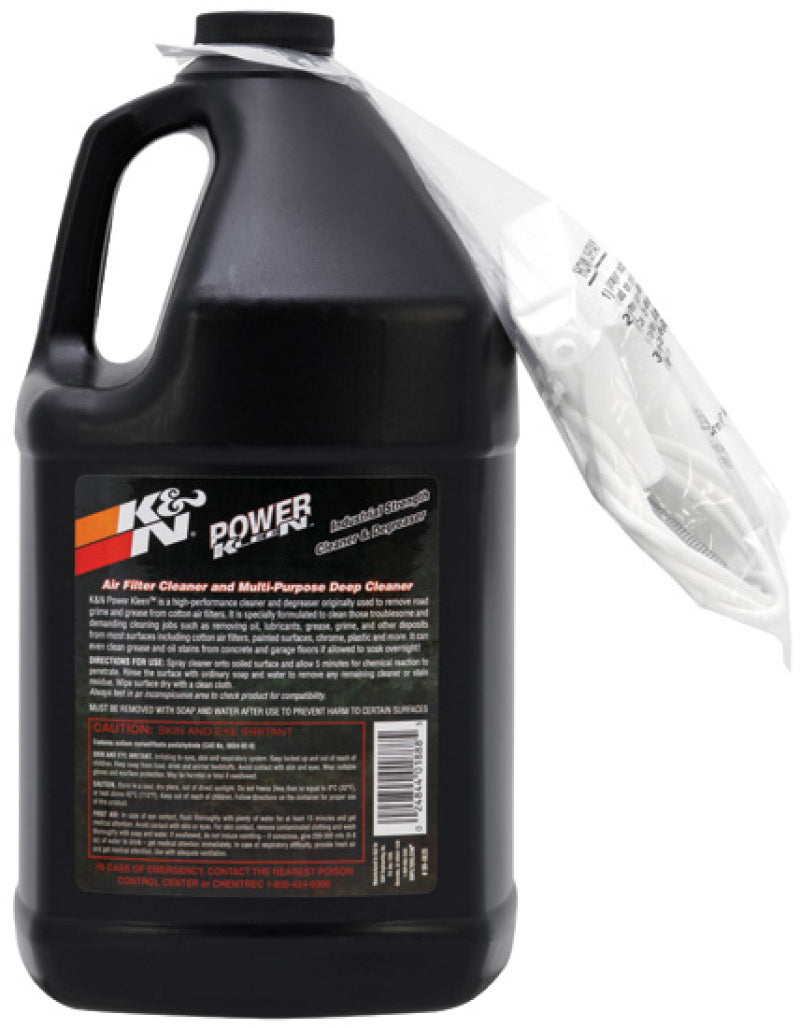 K&N Power Kleen Air Filter Cleaner and Degreaser Solutions (1 gallon) 99-0635