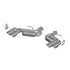 MBRP 3"T409 Race Dual Axle Back w/4.5"Quad Dual Wall Tips For 16-24Chevy Camaro SS & ZL1 6.2L S7036409