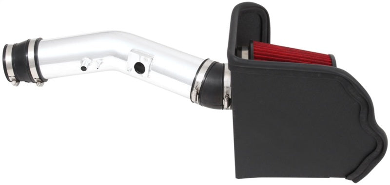 Spectre 10-18 Toyota FJ 10-15 4Runner V6-4.0L F/I Air Intake Kit - Polished w/Red Filter