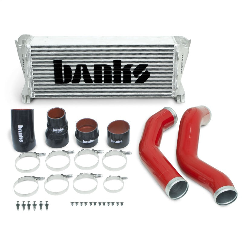 Banks Power Red Powder-Coated Intercooler Upgrade SYS for 13-17 Ram 6.7L 25987