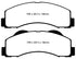 EBC 15+ Ford Expedition 3.5 Twin Turbo 2WD Greenstuff Front Brake Pads