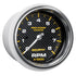 Autometer Marine Carbon Fiber 3-3/8" 0-8,000 RPM In-Dash Tachometer - 200779-40