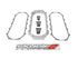 Skunk2 Ultra Series Honda/Acura Silver RACE Intake Manifold 2 Liter Spacer (Inc Gasket & Hardware)