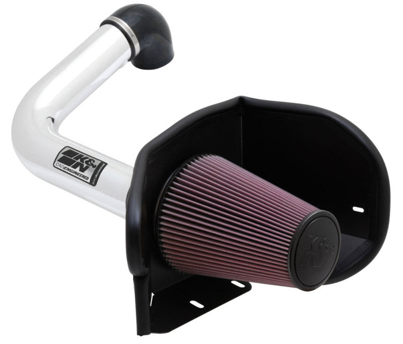 K&N 77 Series High-Flow Performance Cold Air Intake for 04-08 Ford F-150 V8-5.4L 77-2556KP