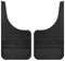Husky Liners Universal 12in Wide Black Rubber Front Mud Flaps w/o Weight