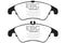EBC 12+ Mercedes-Benz C250 Coupe 1.8 Turbo Sport Edition Redstuff Front Brake Pads