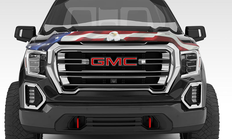 Stampede 1999-2002 Chevy Silverado 2500 Vigilante Premium Hood Protector - Flag