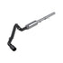 MBRP 3" Cat Back, Single Side Exit-Black Coated, 14-17 Chevrolet Silverado 1500 4.3/5.3L S5080BLK