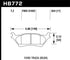 Hawk 2012-2016 Ford F-150 / Full-Size Trucks and SUV - LTS Street Brake Pads